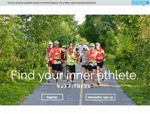 Tablet Screenshot of k2jfitness.com